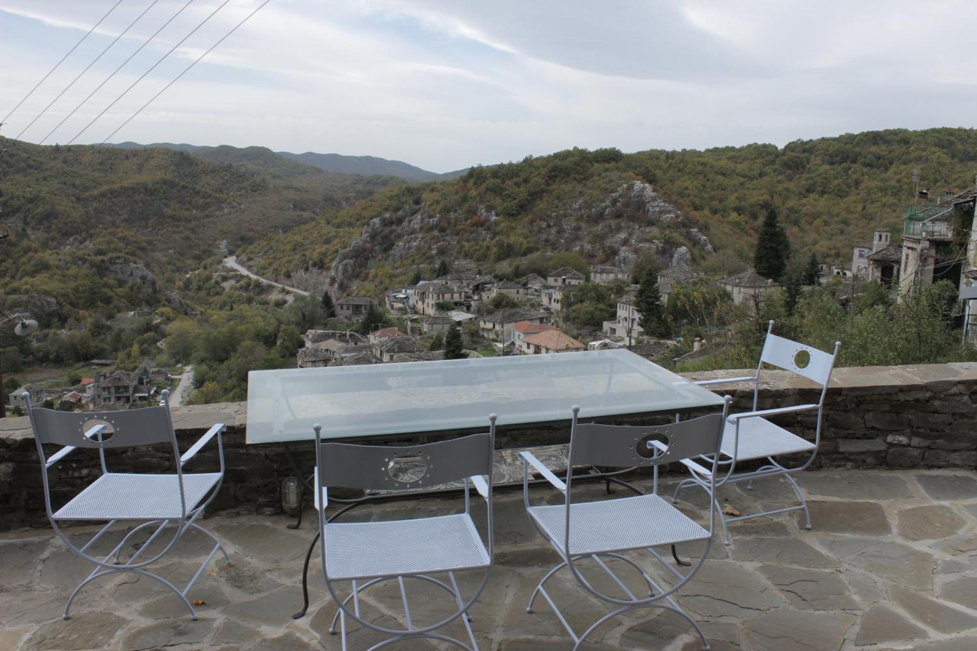 Heaven'S View Mansion - Zagori Stone Built Gem Kipoi Exterior foto