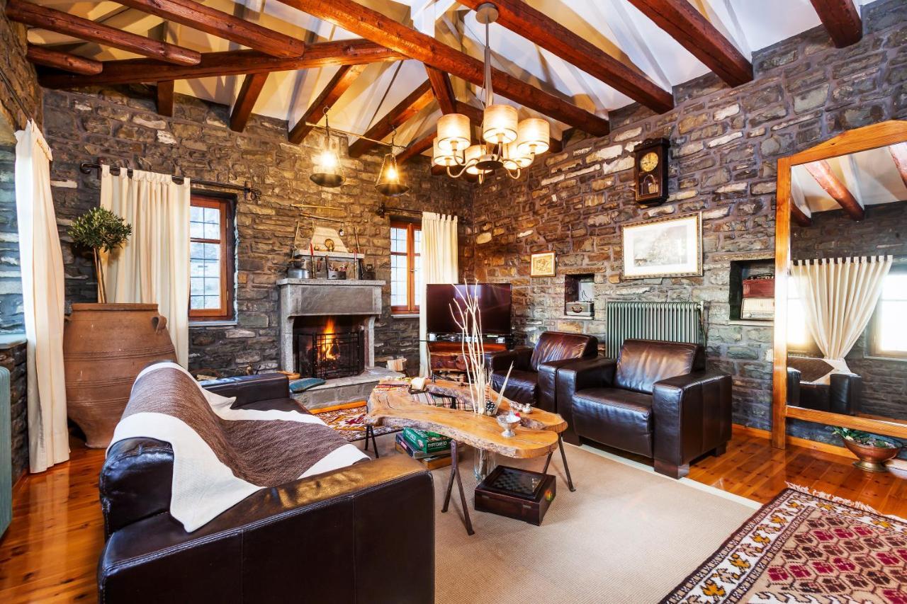 Heaven'S View Mansion - Zagori Stone Built Gem Kipoi Exterior foto