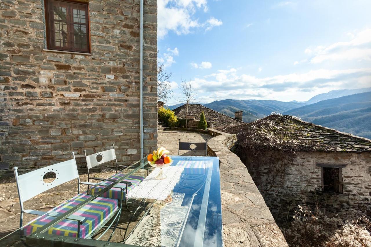 Heaven'S View Mansion - Zagori Stone Built Gem Kipoi Exterior foto