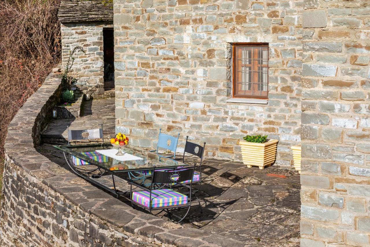 Heaven'S View Mansion - Zagori Stone Built Gem Kipoi Exterior foto