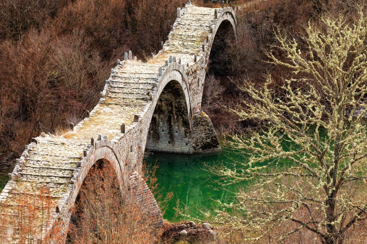 Heaven'S View Mansion - Zagori Stone Built Gem Kipoi Exterior foto