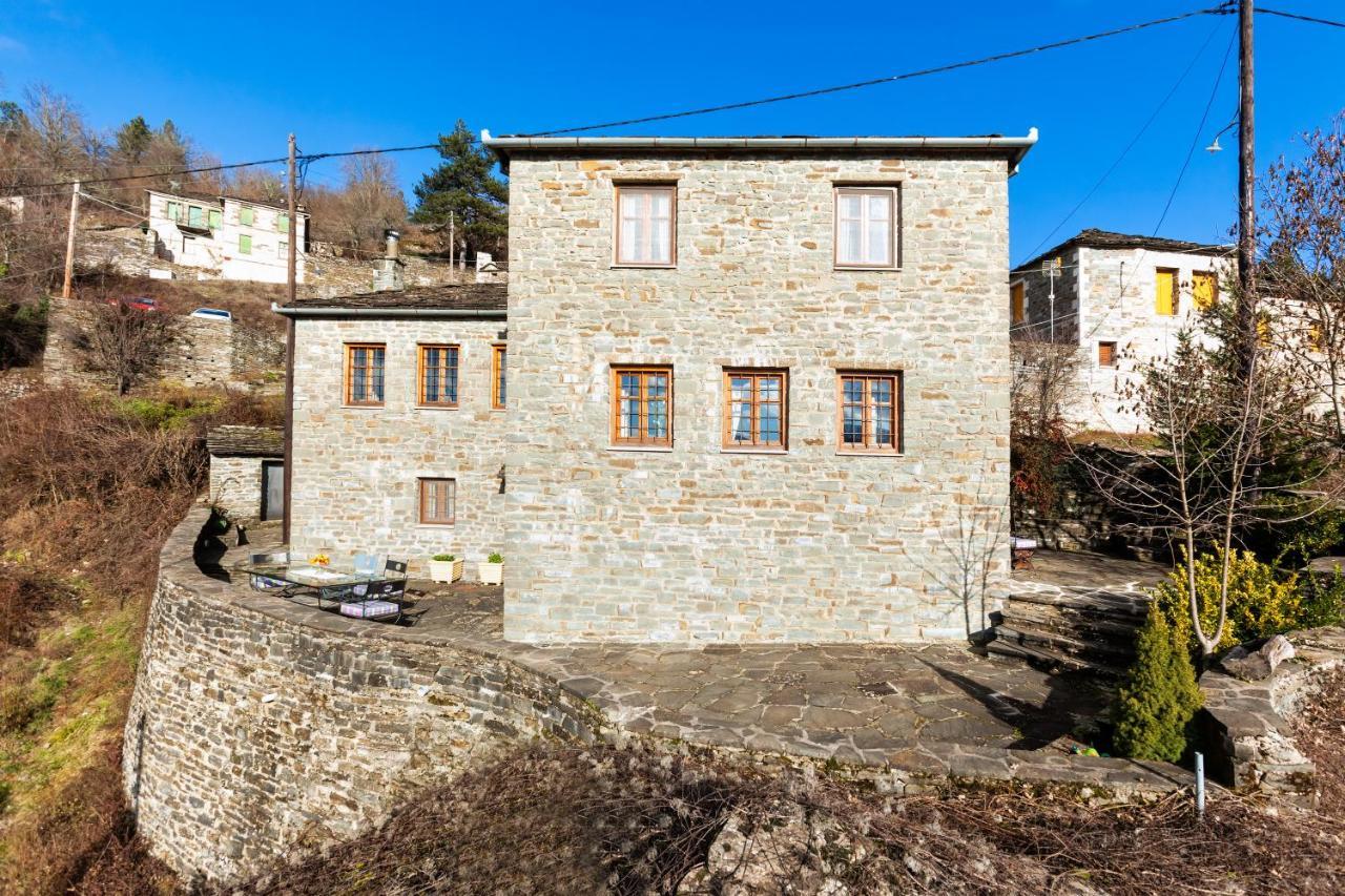 Heaven'S View Mansion - Zagori Stone Built Gem Kipoi Exterior foto